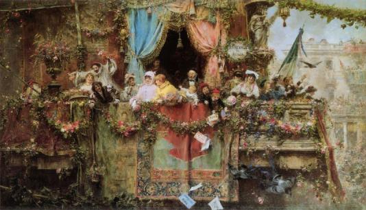 Karneval u Rimu,Jose Benlliure y Gil 1855-1937